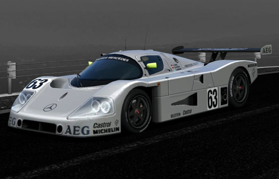 Mercedes sauber c9 gran turismo 5 #2
