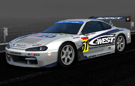 Gran Turismo 5 - Nissan C-WEST RAZO SILVIA (JGTC) '01