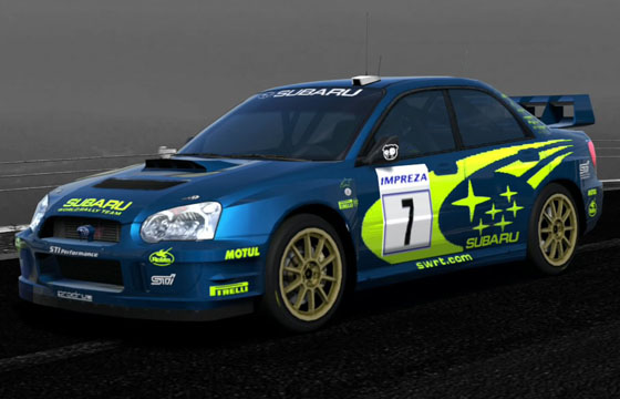 Gran Turismo 5 - Subaru IMPREZA Rally Car '03