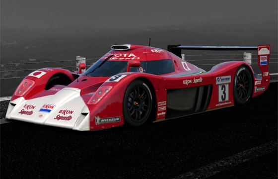 gran turismo 5 toyota gt one race car ts020 #5