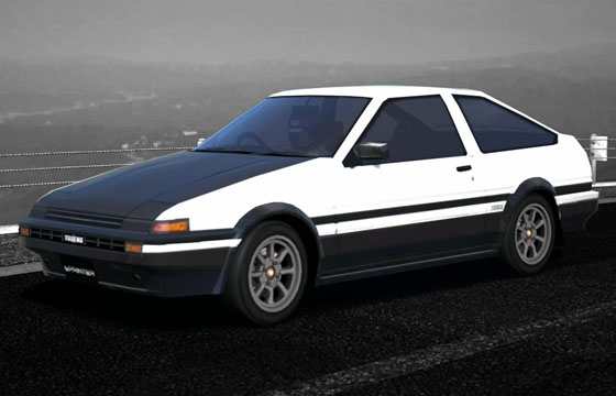 Gran Turismo 5 - Toyota SPRINTER TRUENO GT-APEX (AE86 Shigeno Ver.) '00