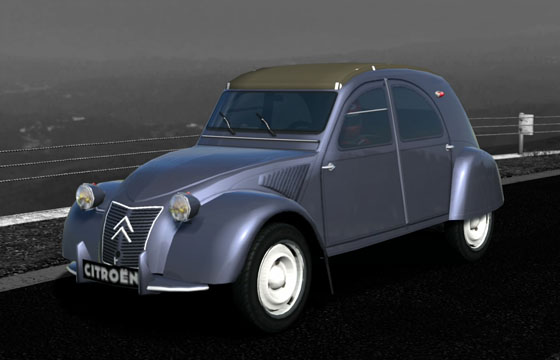 Gran Turismo 6 - Citroën 2CV Type A '54