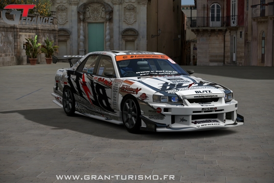 Gran Turismo 6 - Blitz DUNLOP ER34 SKYLINE (D1GP) '07