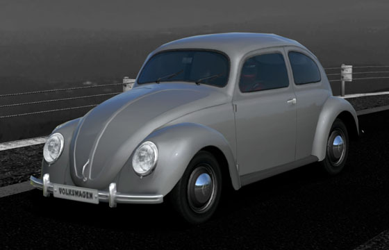 Gran Turismo 6 - Volkswagen Beetle 1100 Standard (Type-11) '49