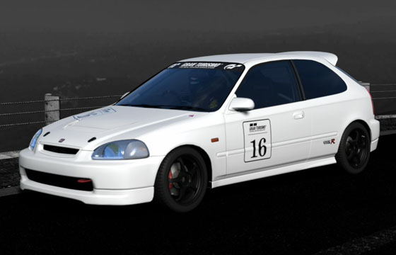 Gran Turismo 5 - Honda CIVIC TYPE R (EK) RM '97