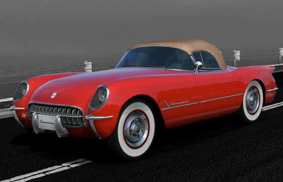 Gran Turismo 5 - Chevrolet Corvette Convertible (C1) '54