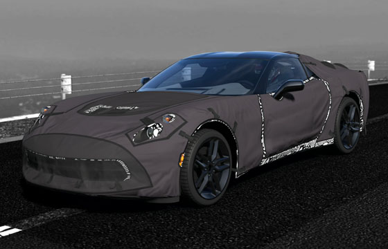 Gran Turismo 5 - Chevrolet Corvette C7 Test Prototype '12