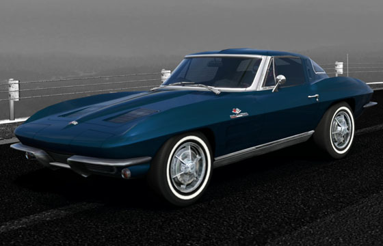 Gran Turismo 5 - Chevrolet Corvette Coupe (C2) '63