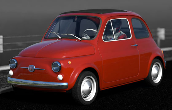 Gran Turismo 5 - Fiat 500 F '68