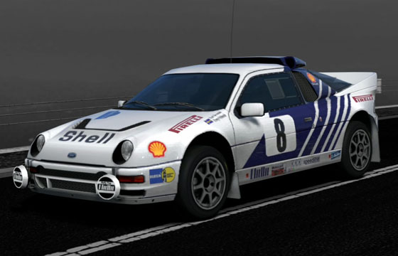 Gran Turismo 5 - Ford RS200 Rally Car '85