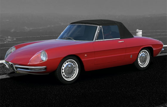 Gran Turismo 5 - Alfa Romeo Spider 1600 Duetto '66