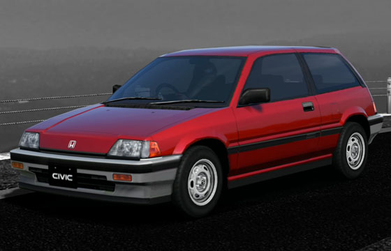 Gran Turismo 5 - Honda CIVIC 1500 3door 25i '83