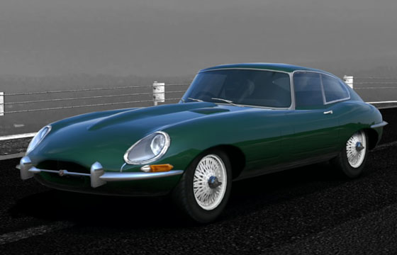 Gran Turismo 5 - Jaguar E-TYPE Coupe '61