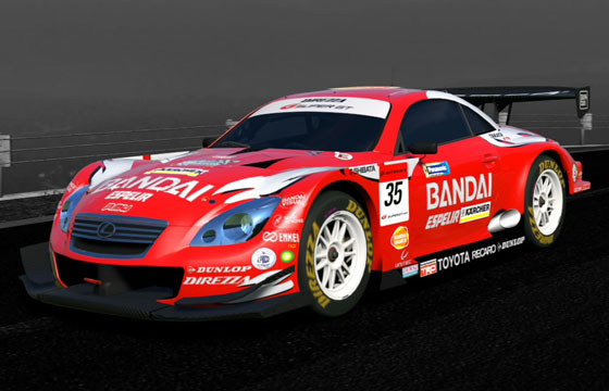 Gran Turismo 5 - Lexus BANDAI DIREZZA SC430 (SUPER GT) '06