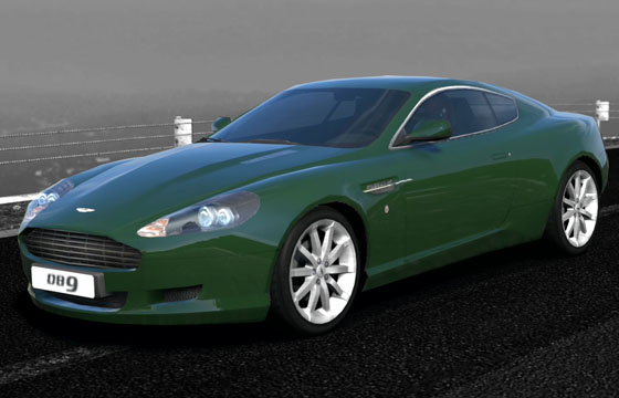 Gran Turismo 5 - Aston Martin DB9 Coupe '03