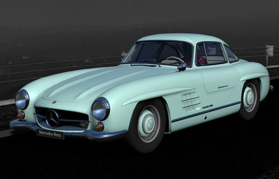 Gran Turismo 5 - Mercedes-Benz 300 SL Coupe '54