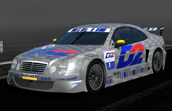 Gran Turismo 5 - Mercedes-Benz CLK Touring Car '00