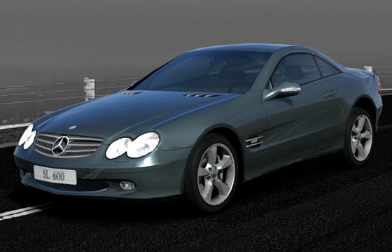 Gran Turismo 5 - Mercedes-Benz SL 600 (R230) '04