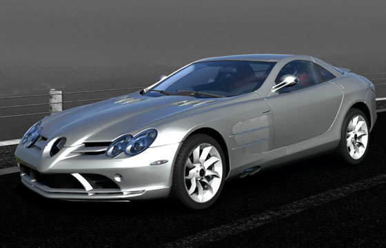 Gran Turismo 5 - Mercedes-Benz SLR McLaren (19'' Option) '09