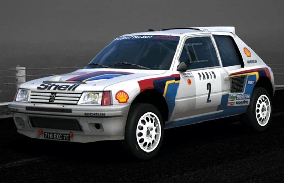 Gran Turismo 5 - Peugeot 205 Turbo 16 Rally Car '85