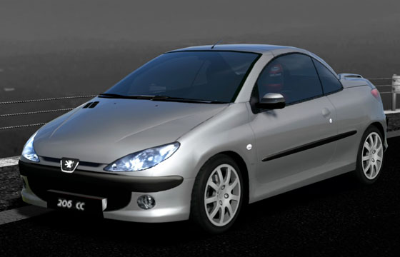 Gran Turismo 5 - Peugeot 206 CC '01