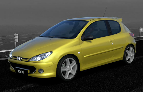 Gran Turismo 5 - Peugeot 206 RC '03