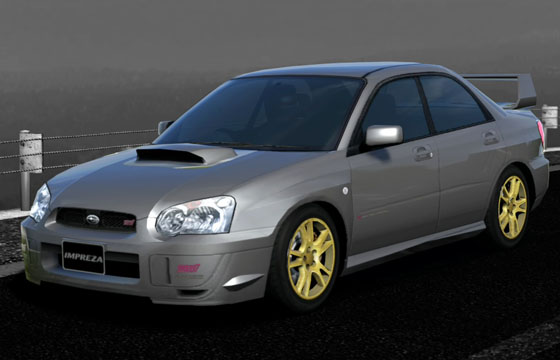 Gran Turismo 5 - Subaru IMPREZA Sedan WRX STI '02