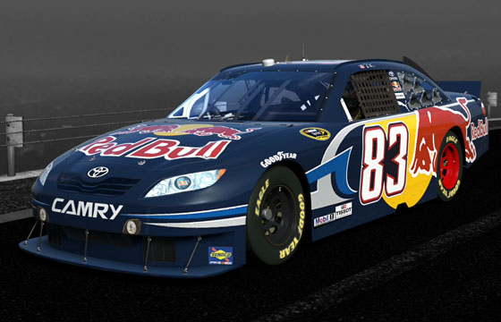 Gran Turismo 5 - Toyota 2010 Brian Vickers #83 RedBull CAMRY