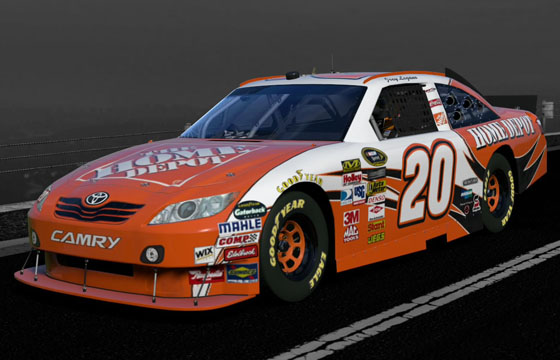 Gran Turismo 5 - Toyota 2010 Joey Logano #20 Home Depot CAMRY