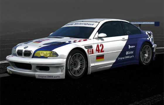 Gran Turismo 5 - BMW M3 GTR Race Car '01