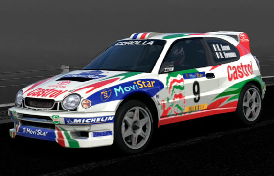 Gran Turismo 5 - Toyota COROLLA Rally Car '98