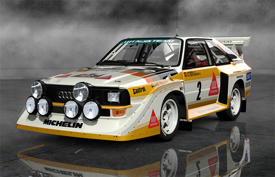 Gran Turismo 6 - Audi quattro S1 Rally Car '86