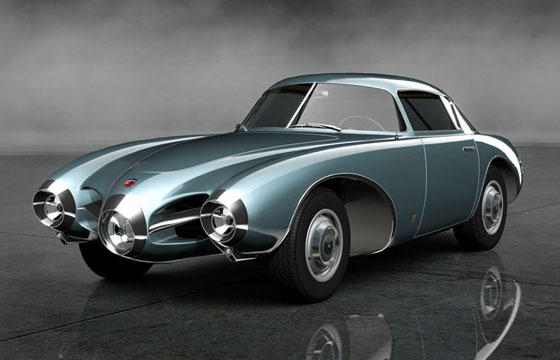 Gran Turismo 6 - Abarth 1500 Biposto Bertone B.A.T 1 Concept '52