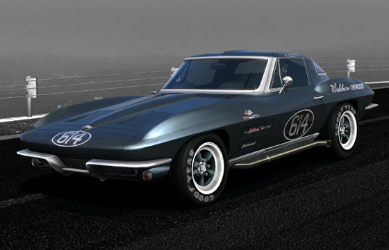 Gran Turismo 6 - Chevrolet Corvette Z06 (C2) Race Car '63