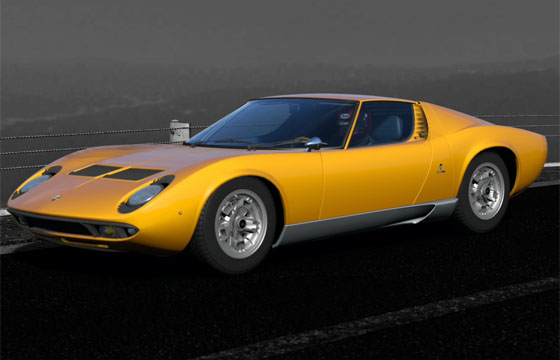 Gran Turismo 6 - Lamborghini Miura P400 Bertone Prototype CN.0706 '67