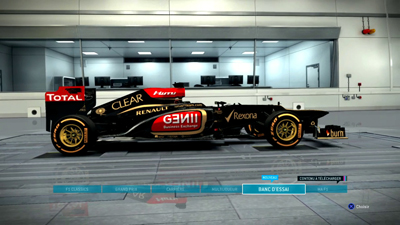 F1 2013 Menu - Screenshot PC