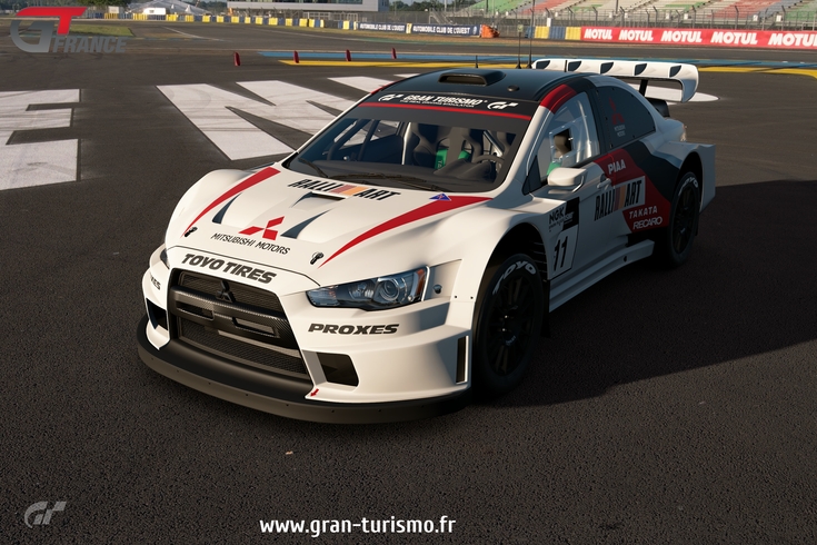 Gran Turismo Sport - Mitsubishi Lancer Evolution Final Edition Gr.B Rally Car