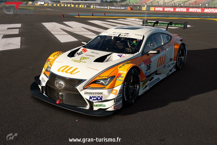 Gran Turismo Sport - Lexus au TOM'S RC F '16