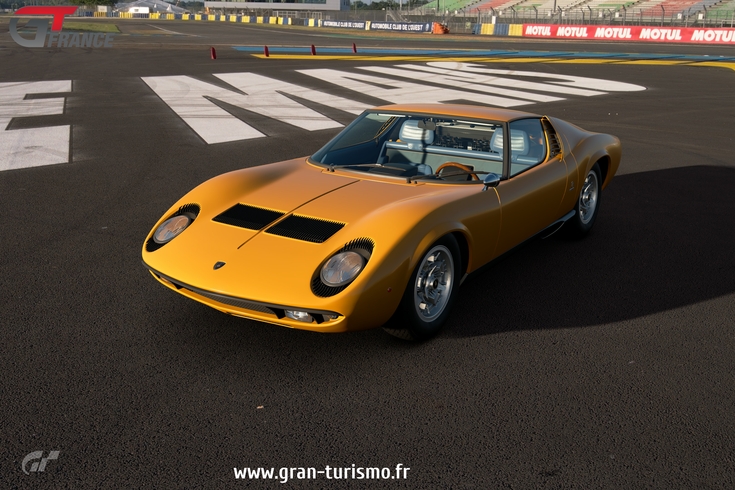 Gran Turismo Sport - Lamborghini Miura P400 Bertone Prototype CN.0706 '67