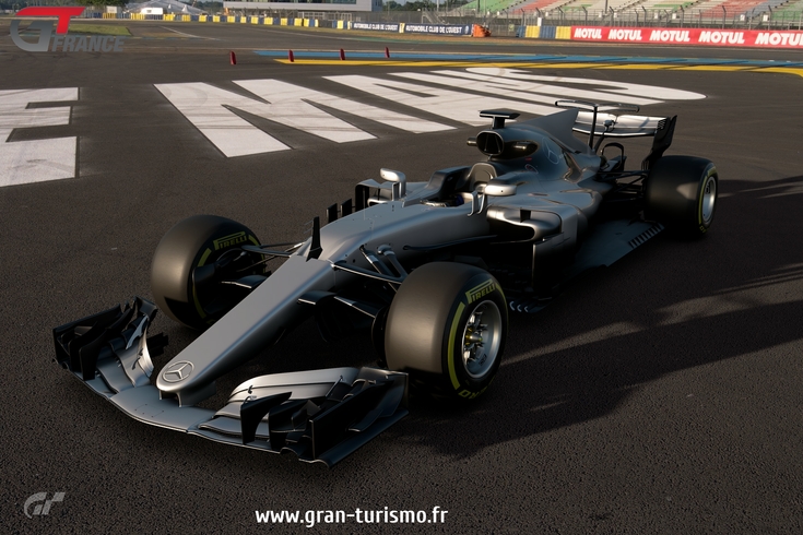 Gran Turismo Sport - Mercedes-Benz F1 W08 EQ Power+ Variant Color '17