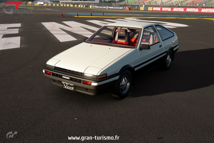 Gran Turismo Sport - Toyota Sprinter Trueno 3door 1600GT APEX (AE86) '83