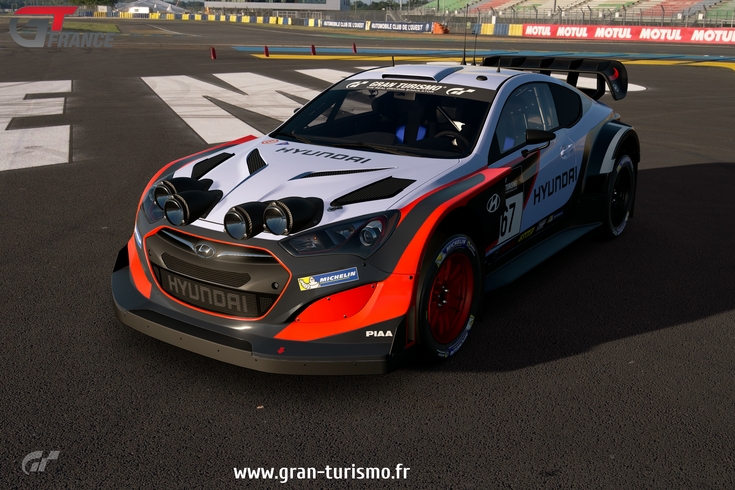 Gran Turismo Sport - Hyundai Genesis Gr.B Rally Car