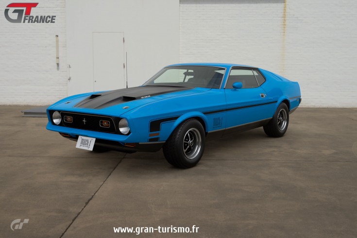 Gran Turismo 7 - Ford Mustang Mach 1 '71