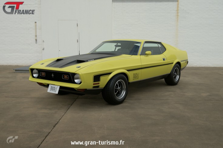 Gran Turismo 7 - Ford Mustang Mach 1 '71