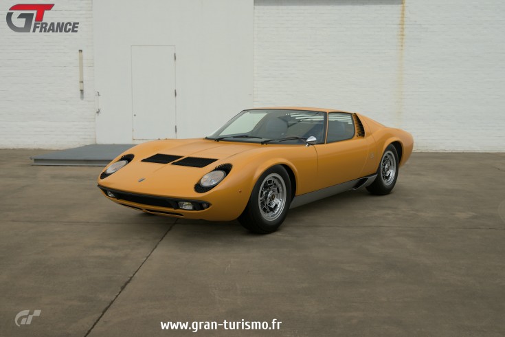 Gran Turismo 7 - Lamborghini Miura P400 Bertone Prototype '67