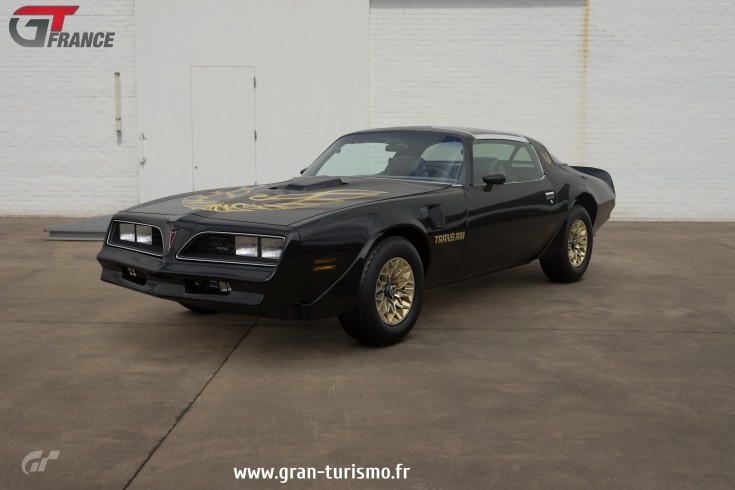 Gran Turismo 7 - Pontiac Firebird Trans Am '78