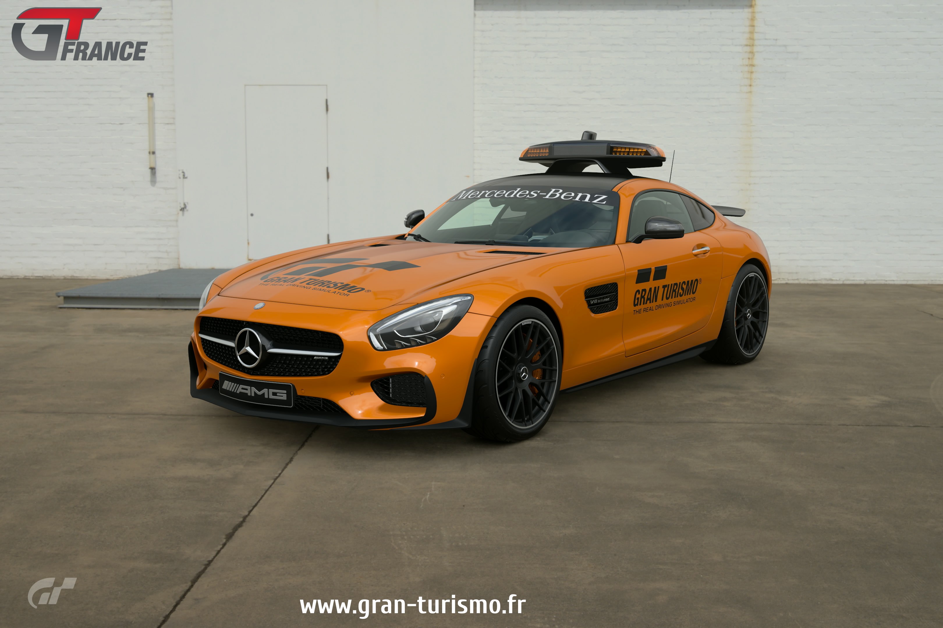 Gran Turismo 7 AMG GT Safety Car Site GT France
