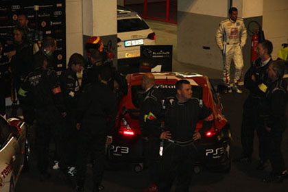 Nissan 370Z GT4 - Arrivée Parc Fermé Magny-Cours 2011