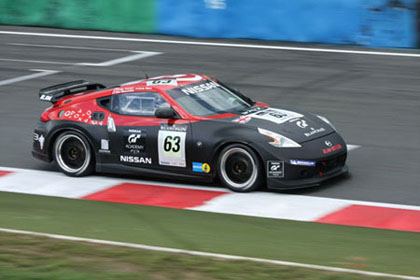 Nissan 370Z GT4 de Jordan Tresson Qualif Magny-Cours 2011